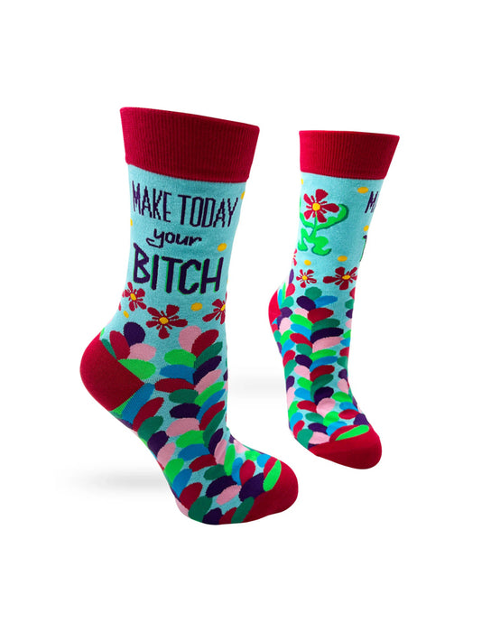 "Make Today Your B*tch Ladies" Chaussettes pour femmes