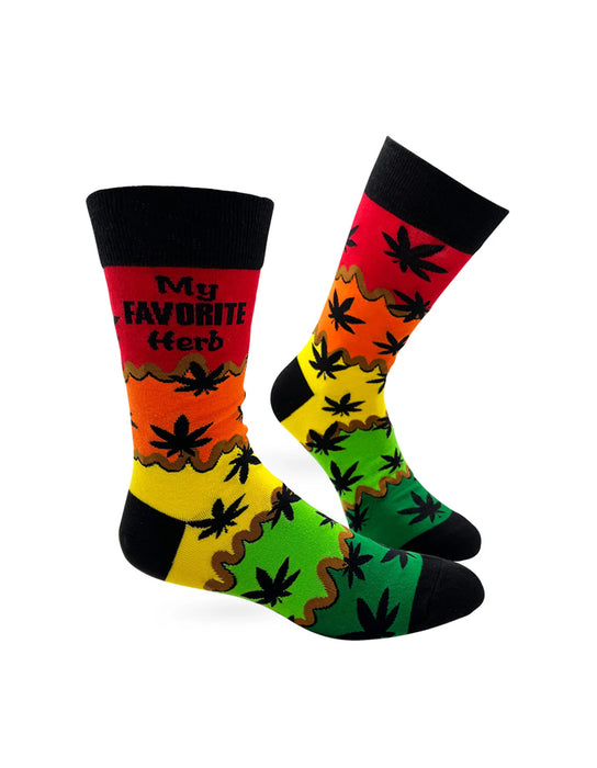 "My Favorite Herb" Chaussettes pour hommes