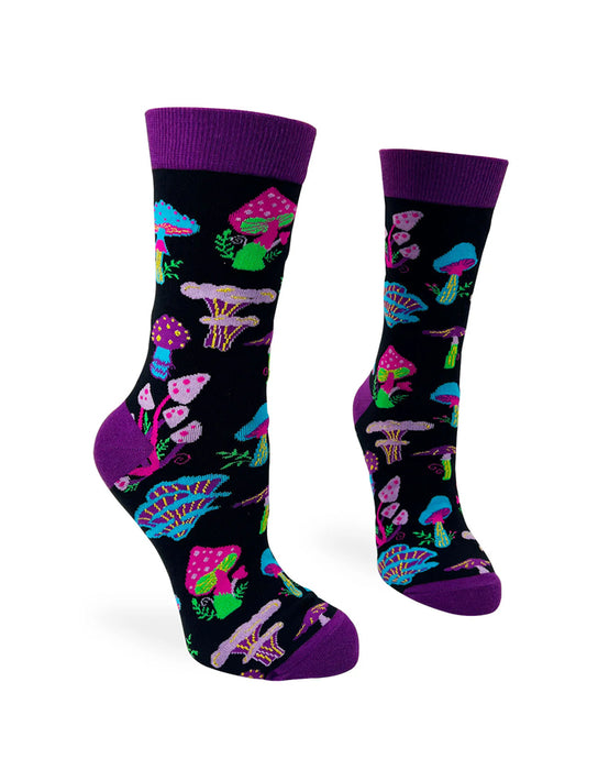 "Trippy Mushrooms" Chaussettes pour femmes