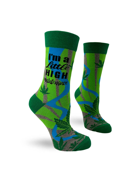"I'm a Little High Maintenance" Chaussettes pour femmes
