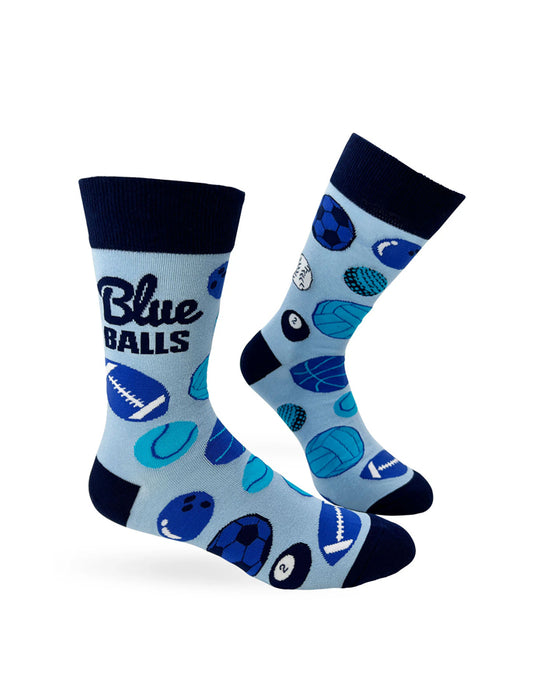 "Blue Balls" Chaussettes pour hommes