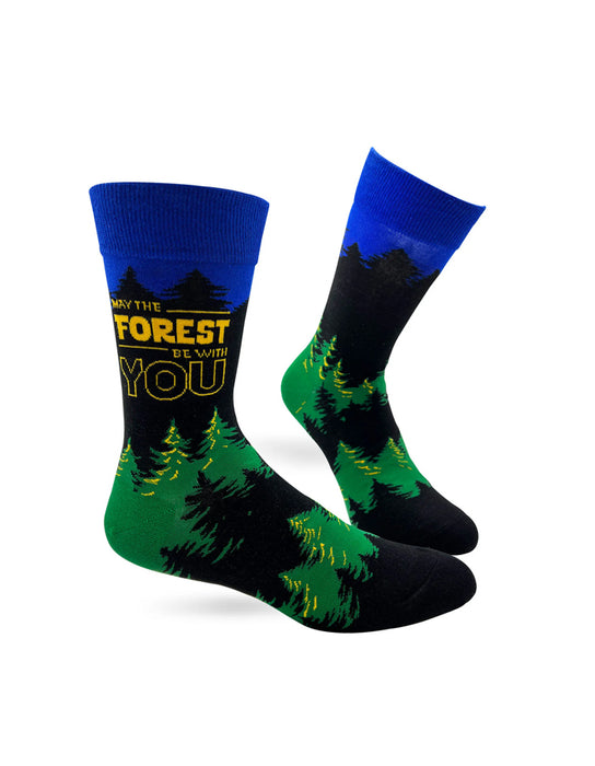 "May The Forest Be With You" Chaussettes pour hommes