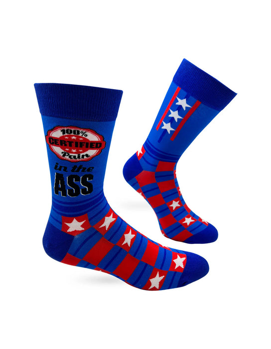 "100% Certified Pain in The Ass" Chaussettes pour hommes