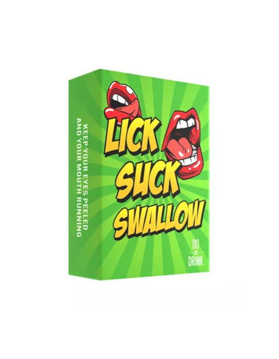 Lick, Suck, Swallow