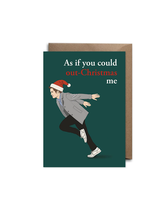 Carte de Noël Twilight « As If You Could Out-Christmas Me »