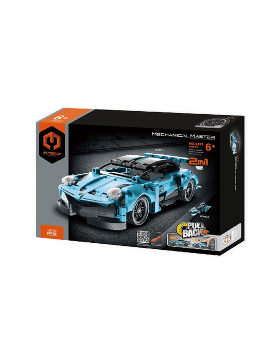 IM.Master - 2 in 1 Pull Back Super Car&Motorcycle