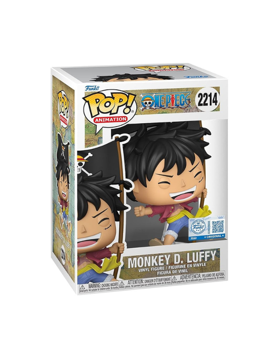 One Piece - Monkey D. Luffy with Flag Pop