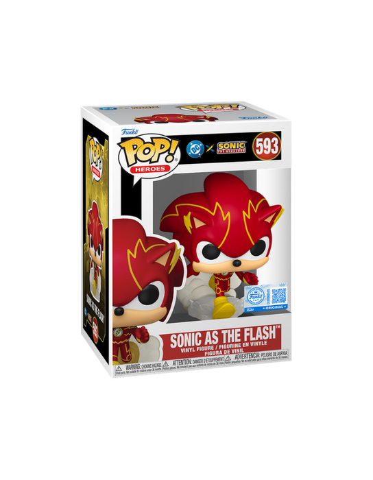 Sonic le Hérrison - Pop de Sonic as The Flash