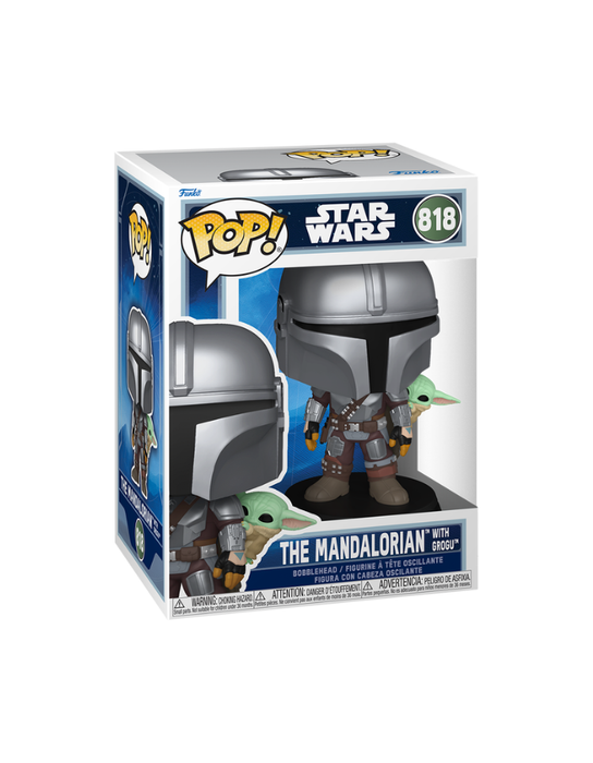 Star Wars - Mandalorian with Grogu Pop