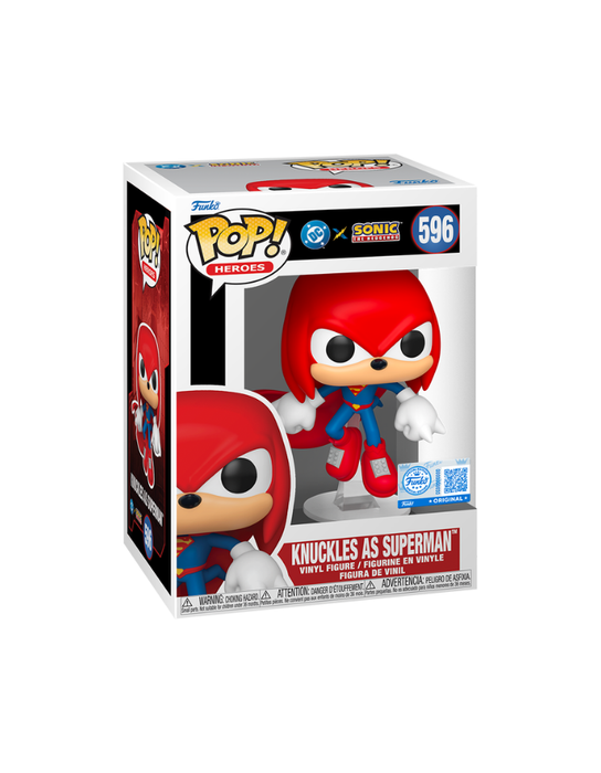 Sonic The Hedgehog - Knuckles as Superman Pop