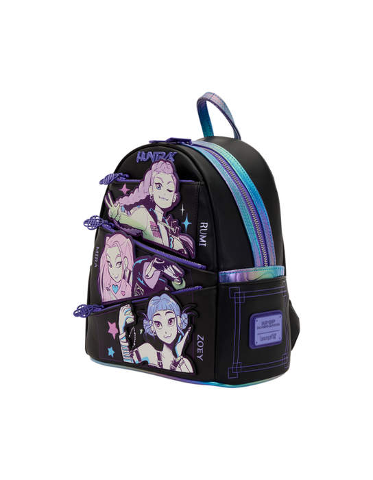 Loungefly - Sac à dos miniature KPop Demon Hunters HUNTR/X