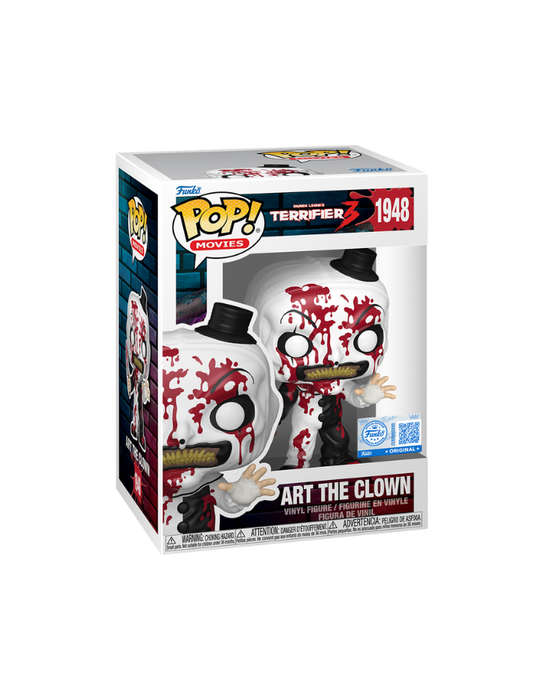 Terrifier 3 - Pop de Art The Clown (sanglant avec un couteau)
