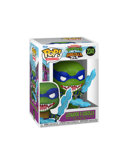 TMNT X Godzilla - Pop de Leonardo X Godzilla