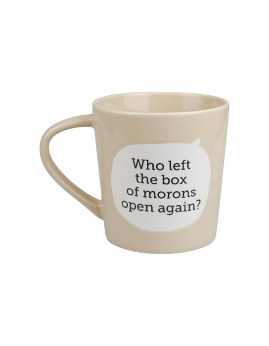 Coffee Mug - "Box of Morons"