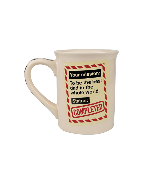 Tasse à café «Dad Top Secret Best Parent»