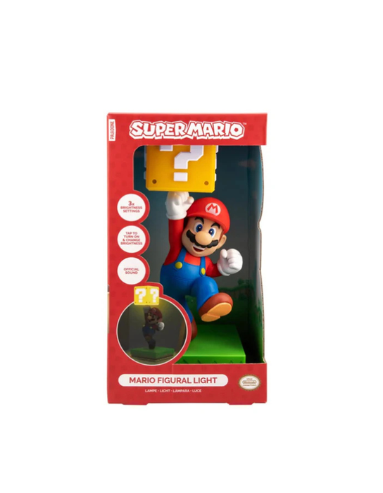 Super Mario - Diorama Mario avec lumière figurative