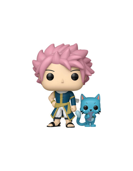 Fairytail 100 Years Quest - Natsu with Happy Pop
