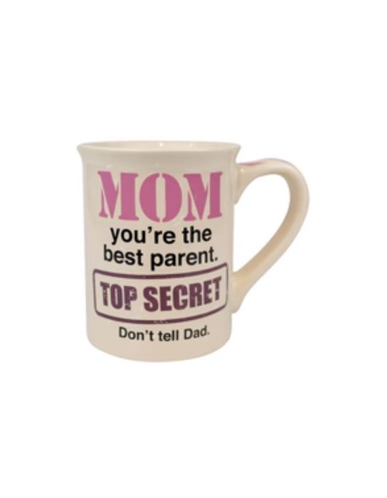 Tasse à café «Top Secret Mom»