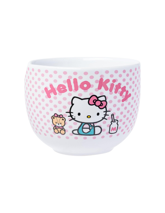 Sanrio - Bol à ramen avec baguettes et cuillère Hello Kitty