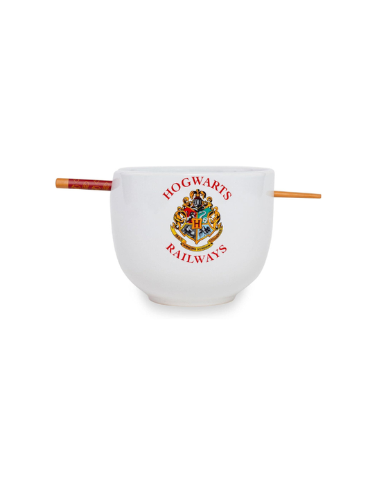 Harry Potter - Bol à ramen 9 3/4 avec baguettes