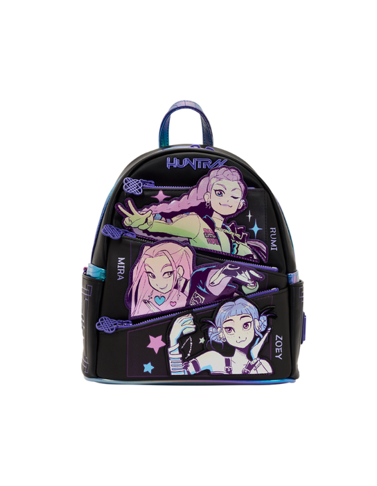 Loungefly - Sac à dos miniature KPop Demon Hunters HUNTR/X