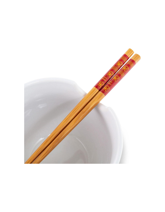 Harry Potter - Bol à ramen 9 3/4 avec baguettes