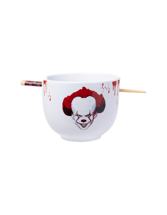 IT - Pennywise ramen bowl with chopsticks