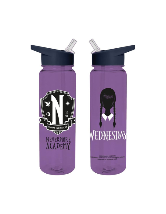 Mercredi - Bouteuille d'eau de Nevermore