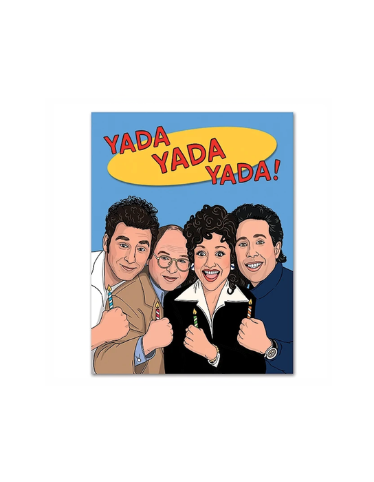 Yada Yada Birthday Card