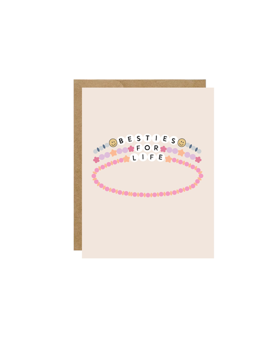 Besties For Life Greeting Card