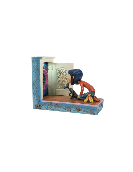 Jim Shore - Coraline Figurine "Through the Keyhole..."